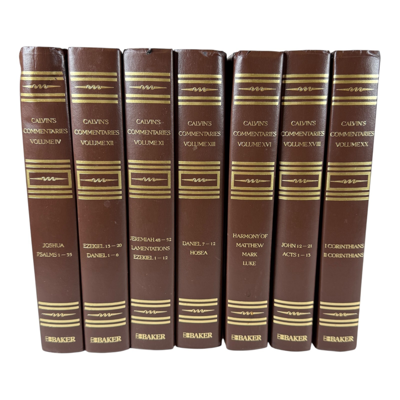 vol. 4 11 12 13 16 18 20 Calvin's Commentaries by JOIN CALVIN 2003 Vintage Book