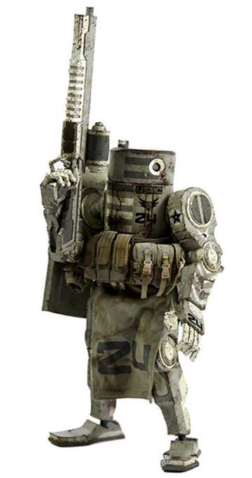 3A ThreeA Ashley Wood Caesar USMC WWRP World War Robot Action Figure SEALED 3A ThreeA Ashley Wood Caesar USMC WWRP World War Robot Action Figure SEALED
