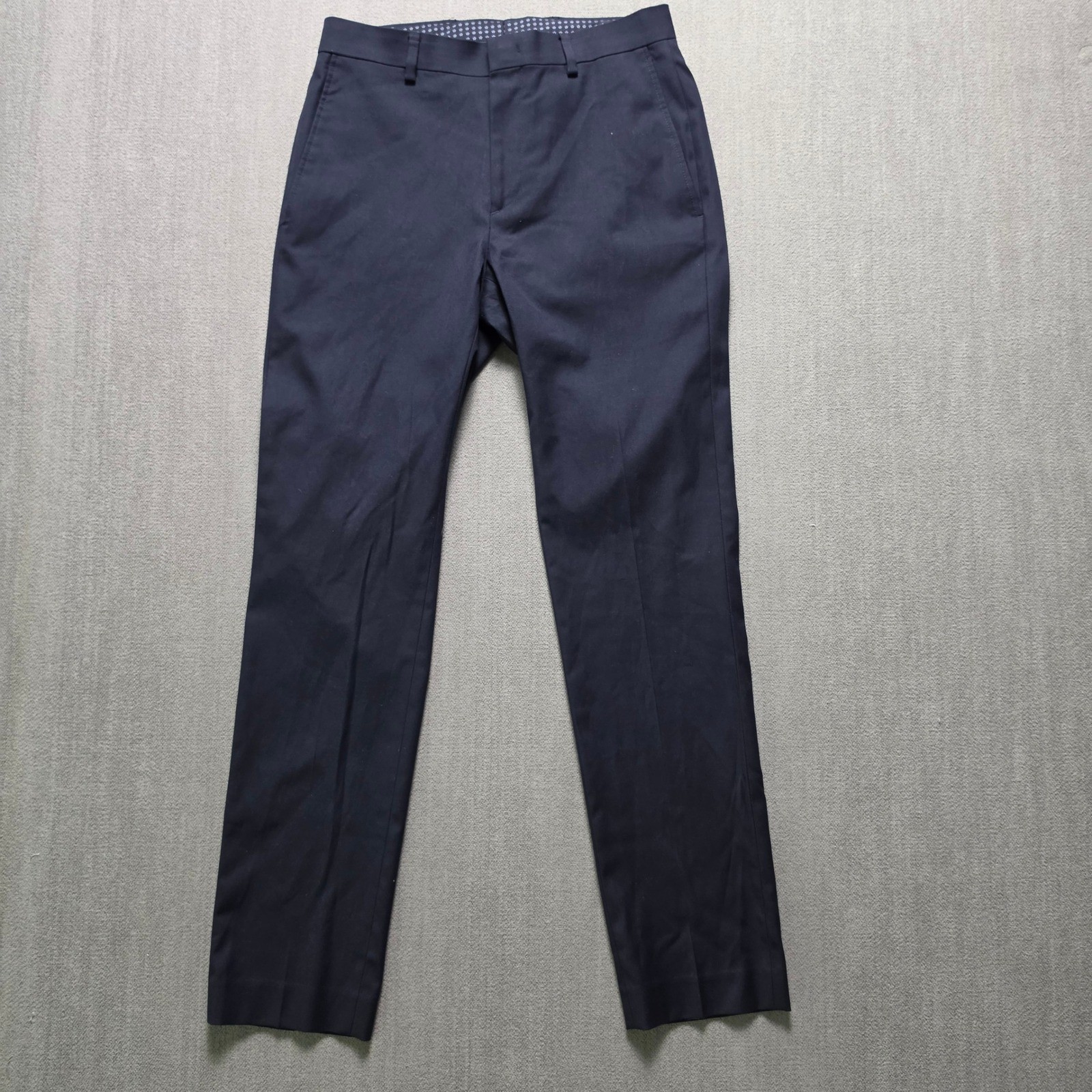 Apt. 9 Dress Pants Men 29/30 Navy Blue Extra Slim Fit Trousers Apt. 9 Dress Pants Men 29/30 Navy Blue Extra Slim Fit Trousers