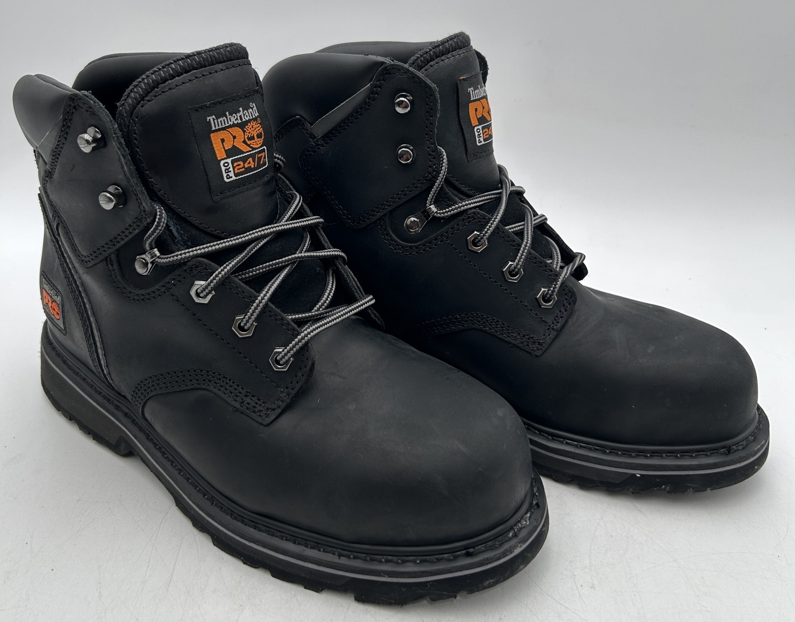 Men's Timberland PRO Pit Boss 9W Black Work Boots