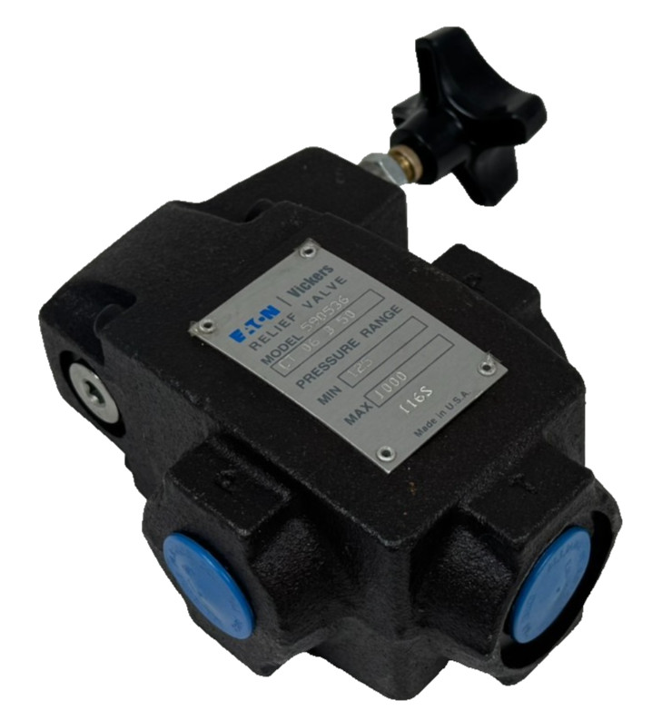 NEW EATON VICKERS CT-06-B-50 RELIEF VALVE 590536 125-1000PSI NEW EATON VICKERS CT-06-B-50 RELIEF VALVE 590536 125-1000PSI