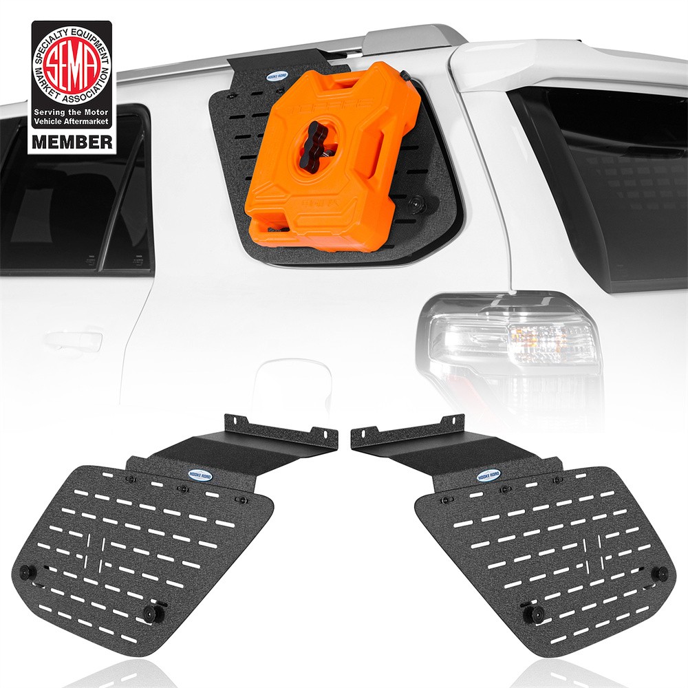 For 2010-2024 Toyota 4Runner Rear Window Exterior Storage Panel Molle Panel Kit
