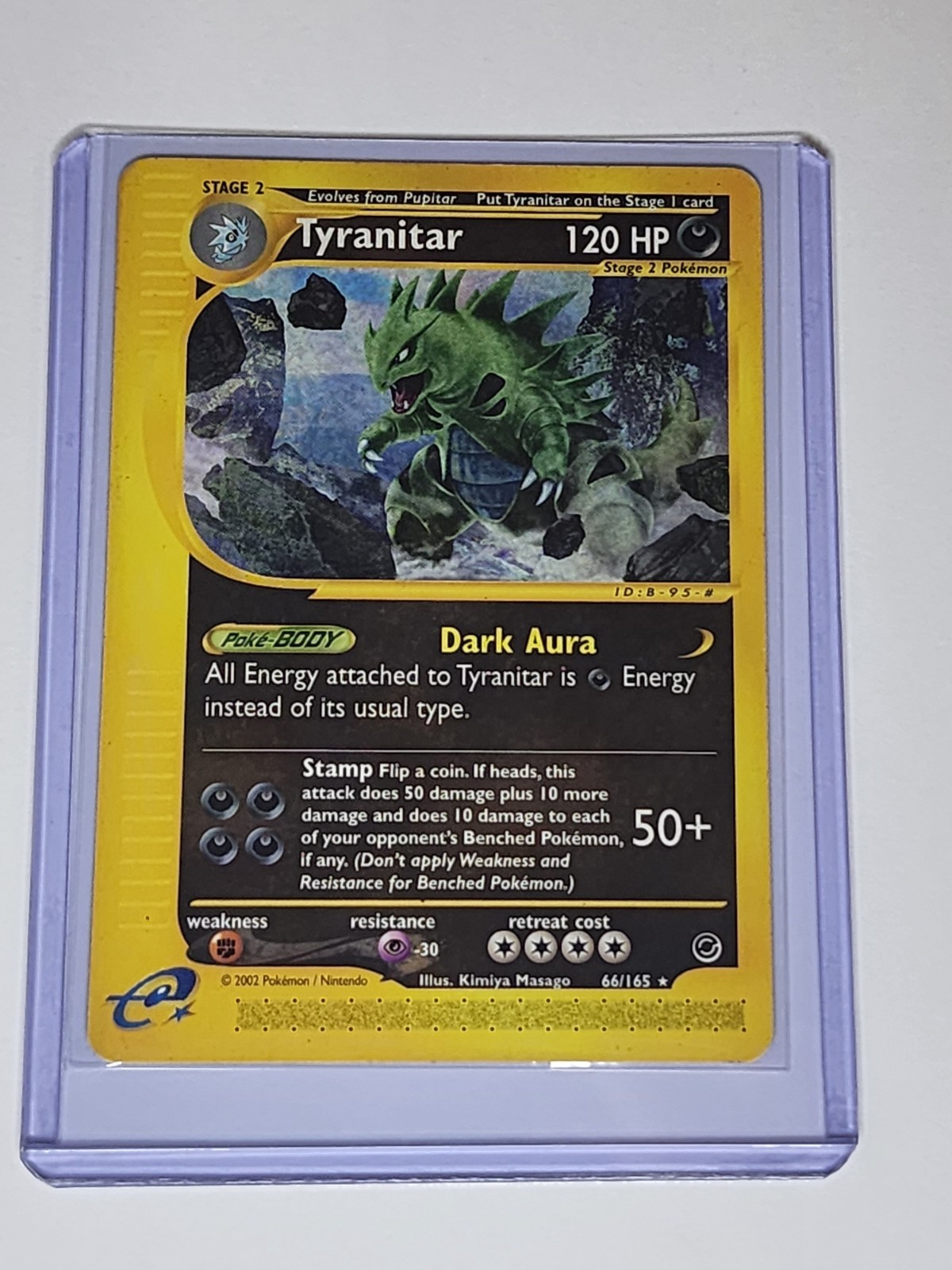 Tyranitar 066/165 Expedition Base Set Regular Tyranitar 066/165 Expedition Base Set Regular