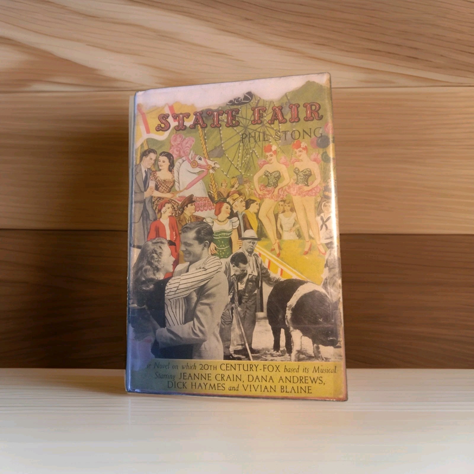 Vintage 1945 State Fair Phil Stong Grosset Dunlap Film Classics Hardcover...
