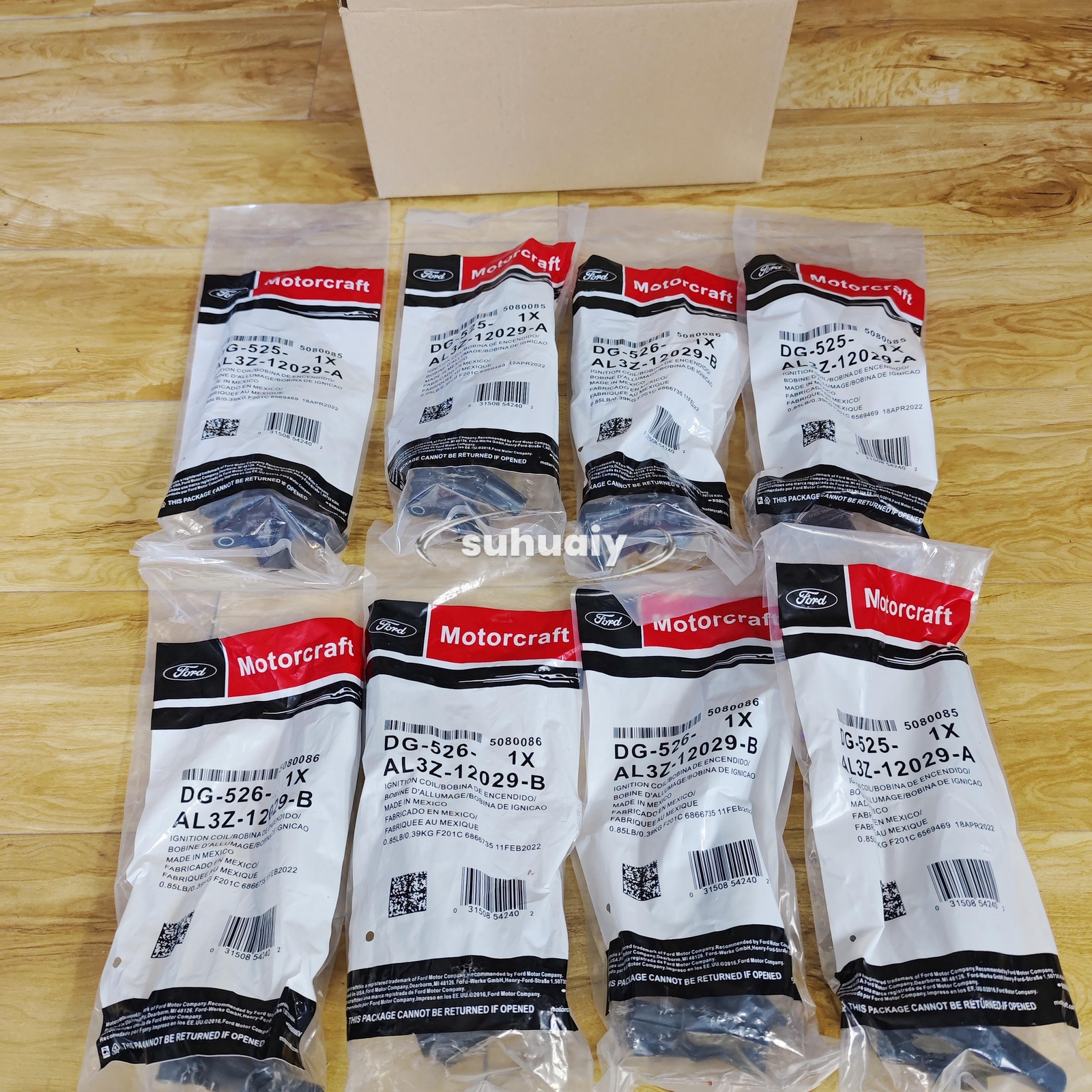 8Pcs Ignition Coils Motorcraft For Ford F250 F350 Super Duty 6.2L DG525 & DG526 8Pcs Ignition Coils Motorcraft For Ford F250 F350 Super Duty 6.2L DG525 & DG526