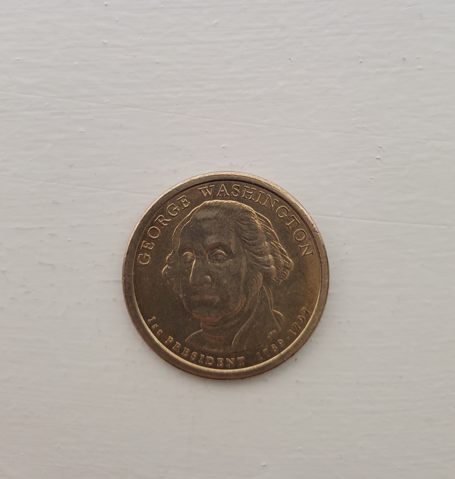 GEORGE WASHINGTON 1ST President (1789-1797)  US One Dollar Coin Rare