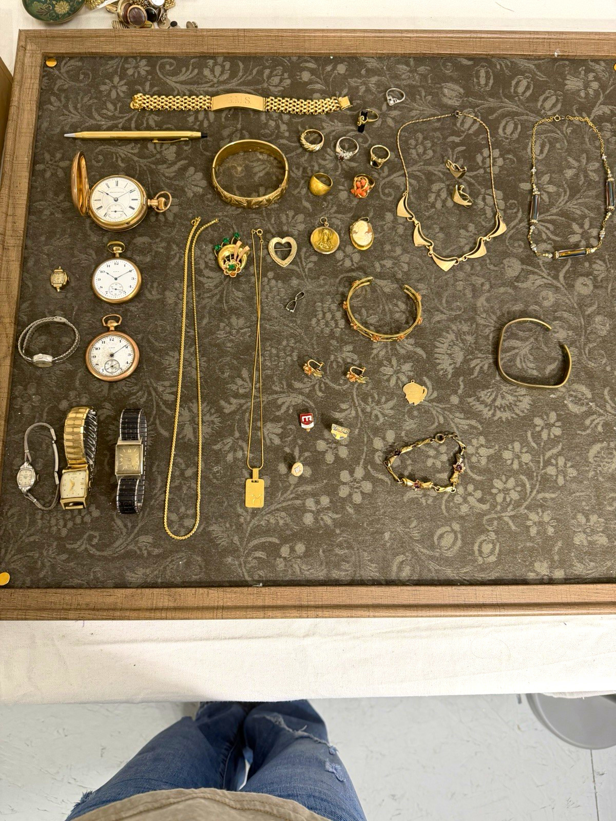 Vintage & Antique Gold Filled Jewelry Lot - 600 Grams (Signed & Unsigned)