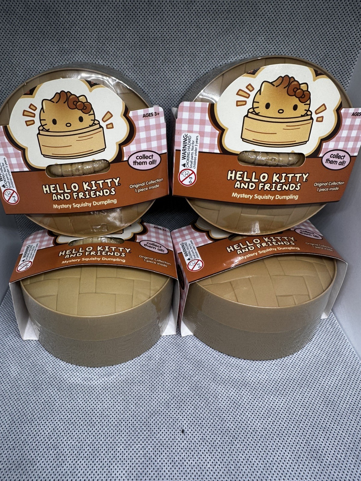 NEW (4) Sanrio Hello Kitty and Friends Mystery Dumplings