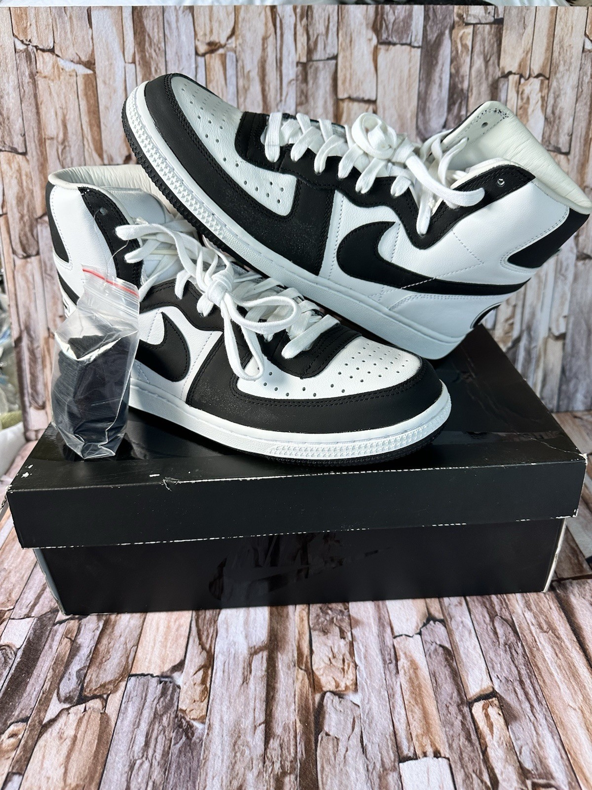 NIB 2022 NIKE CDG Sneakers Shoes Comme des Garçons Terminator High Top Size 10