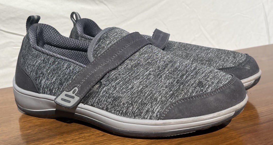 Orthofeet 822 Quincy Gray Comfort Orthopedic Diabetic Shoes Women’s Size 10 B Orthofeet 822 Quincy Gray Comfort Orthopedic Diabetic Shoes Women’s Size 10 B