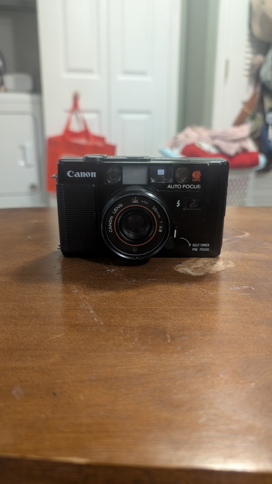 Canon AF35M Autoboy Sure Shot Point & Shoot 35mm Film Camera Tested Canon AF35M Autoboy Sure Shot Point & Shoot 35mm Film Camera Tested