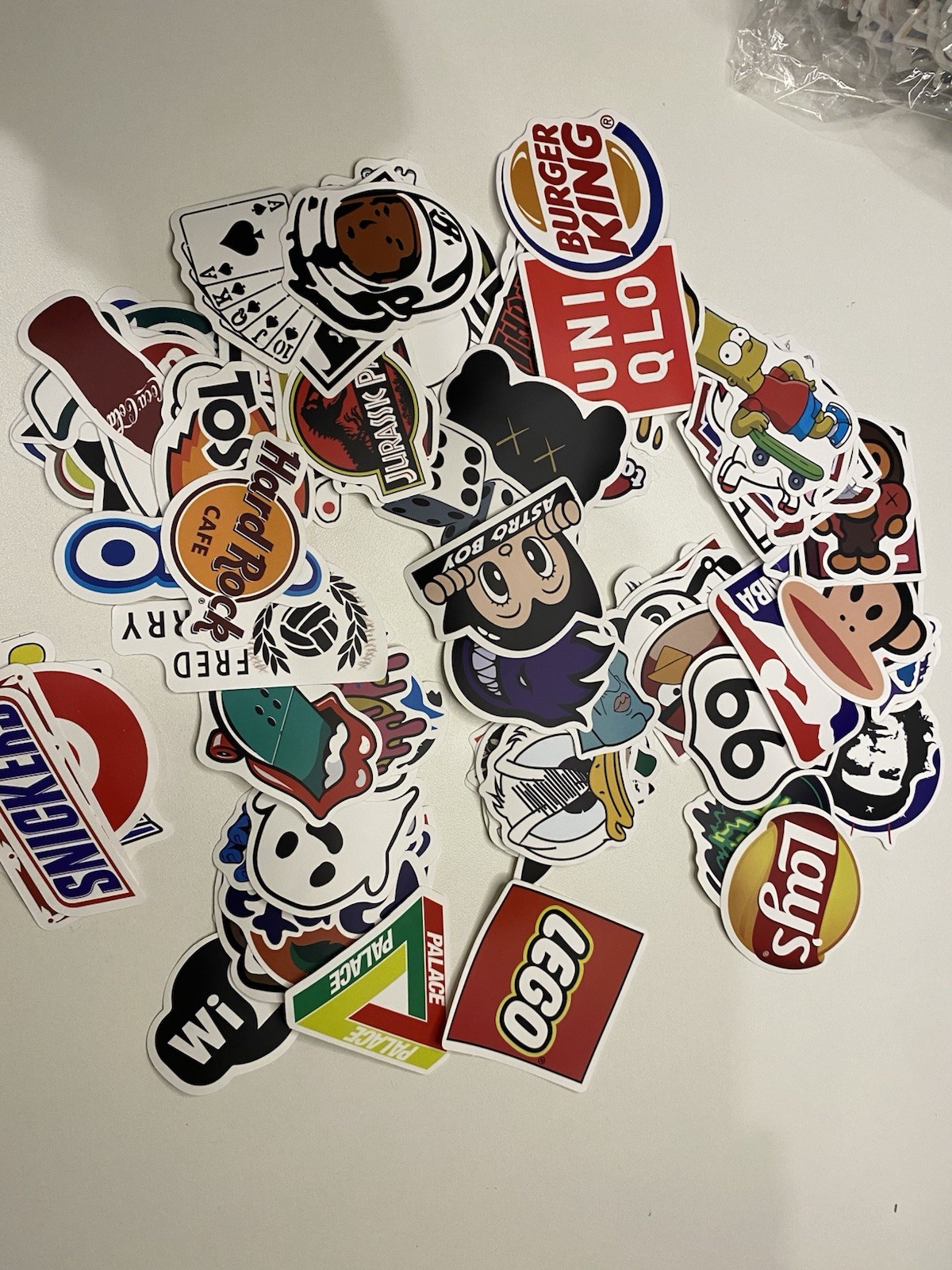 50pc Assorted Pop Culture Cartoon Logo Vinyl Sticker Lot Laptop Luggage Decals#6 50pc Assorted Pop Culture Cartoon Logo Vinyl Sticker Lot Laptop Luggage Decals#6