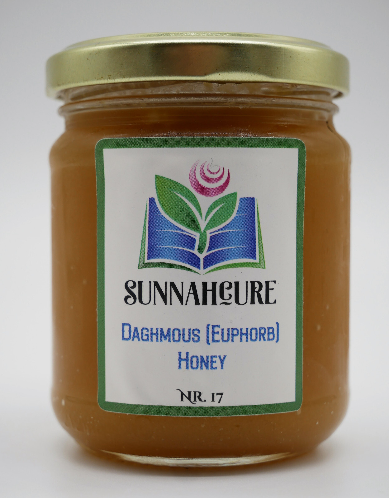 SunnahCure 100% PURE ORGANIC RAW HONEY MOROCCAN EUPHORBIA WILDFLOWER DAGHMOUS