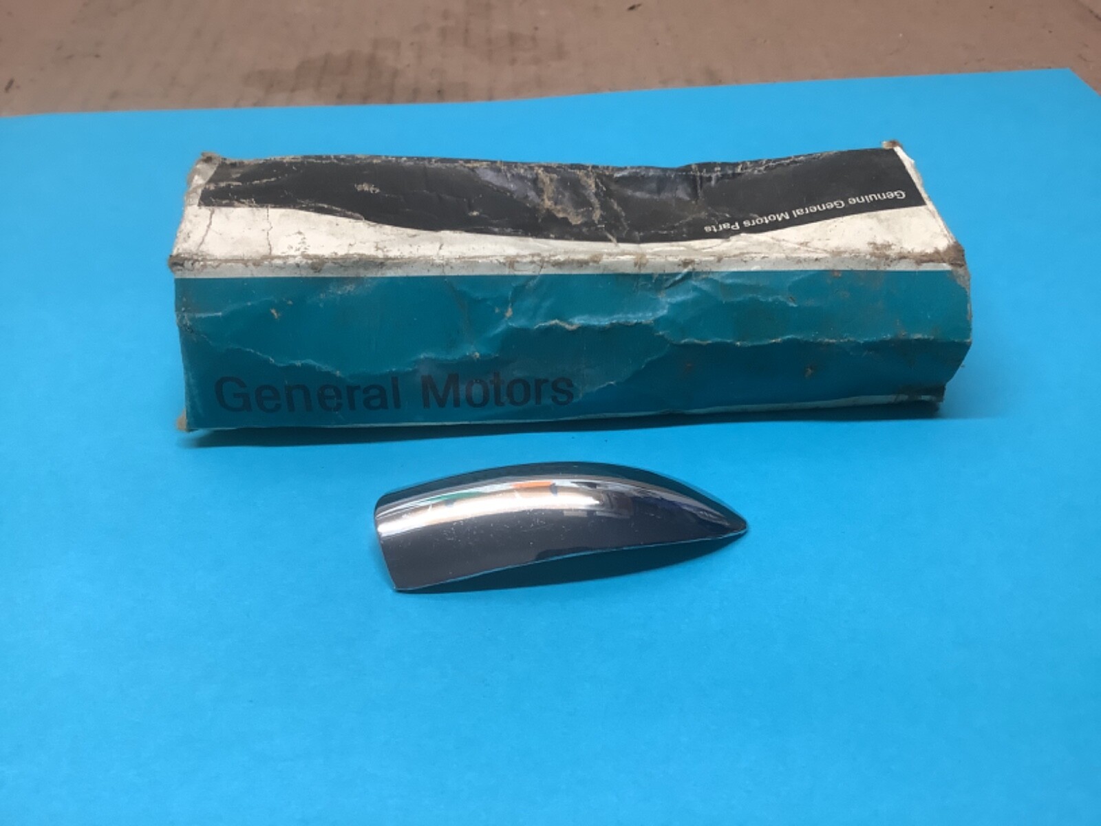 NOS Rare Vintage 1958-62 C1 Corvette Used Top Trim Spear End Molding 19279 NOS Rare Vintage 1958-62 C1 Corvette Used Top Trim Spear End Molding 19279