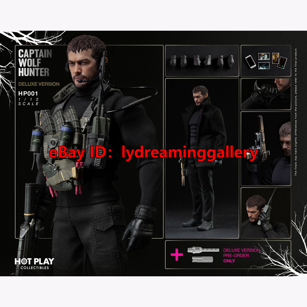 HOTPLAY HP001 Resident Evil Chris Redfield 1/12 Limited Action Figure deluxe