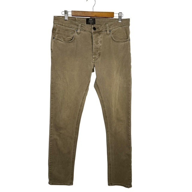 Neuw Jeans Men\'s 31x32 Lou Slim Minimalist Streetwear Khaki Tan