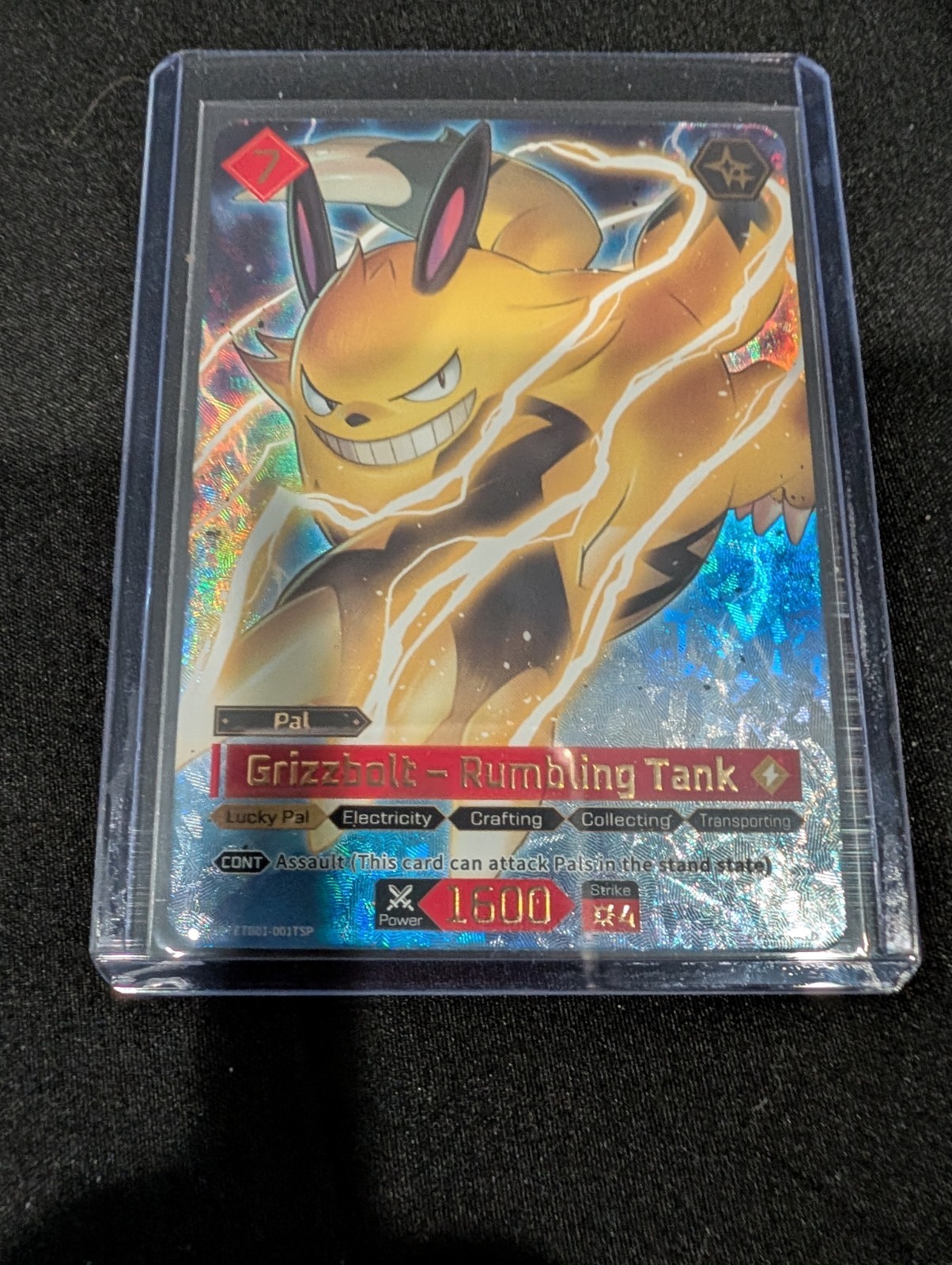 Grizzbolt - Rumbling Tank TSP ⚡️ ETD01-001TSP Palworld Dawn of Palpagos Grizzbolt - Rumbling Tank TSP ⚡️ ETD01-001TSP Palworld Dawn of Palpagos