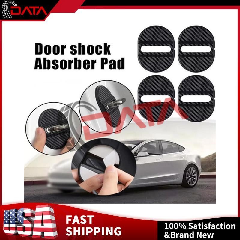 4Pcs Car Door Lock Protective Cover Anti Rust Cushion Decor Accessories US Stock