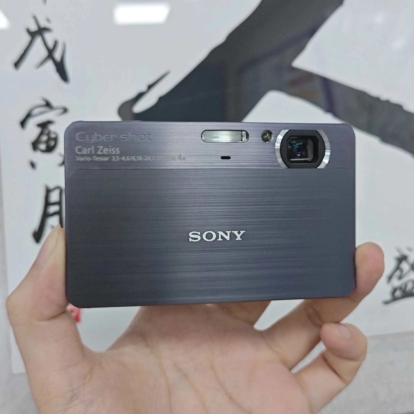 Sony Cybershot DSC-T700 10.1MP Digital Camera 4x Optical Zoom Grey Touch Screen