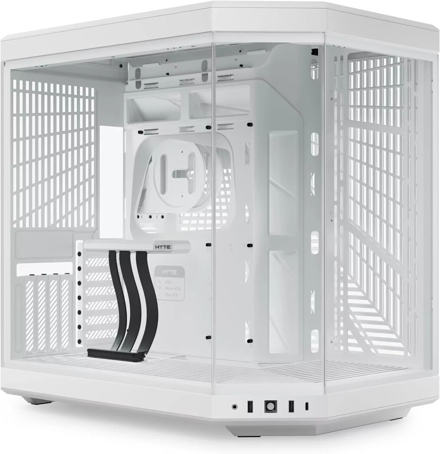 HYTE Y70 Modern Aesthetic Gaming Computer Case (Snow White) HYTE Y70 Modern Aesthetic Gaming Computer Case (Snow White)