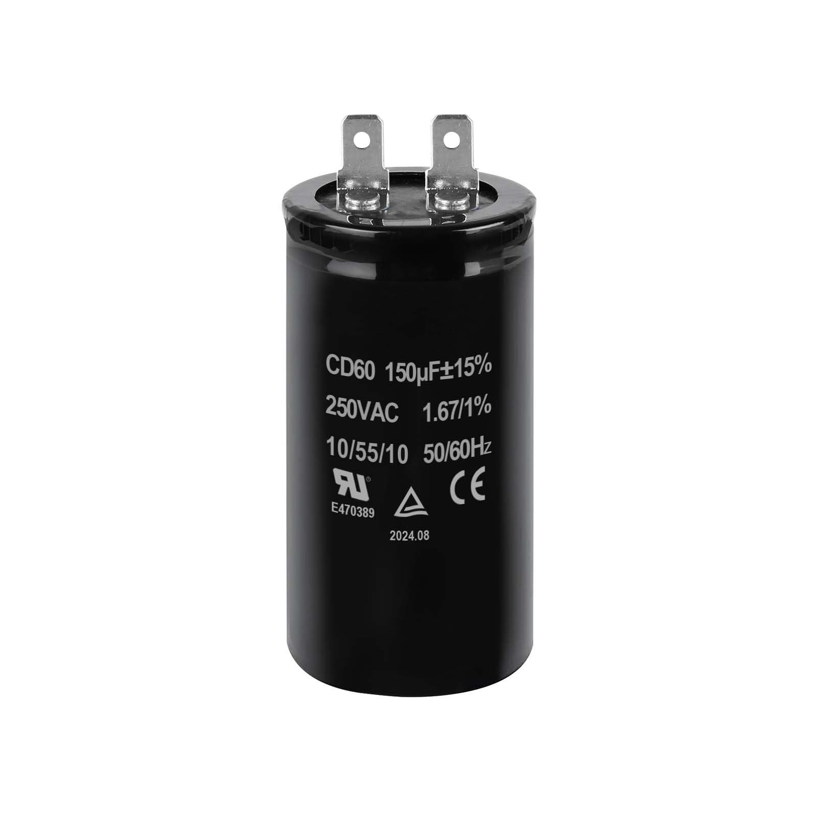 150uF MFD ±15% CD60 Motor Start Capacitor 250VAC 50/60Hz for Electric Motor...