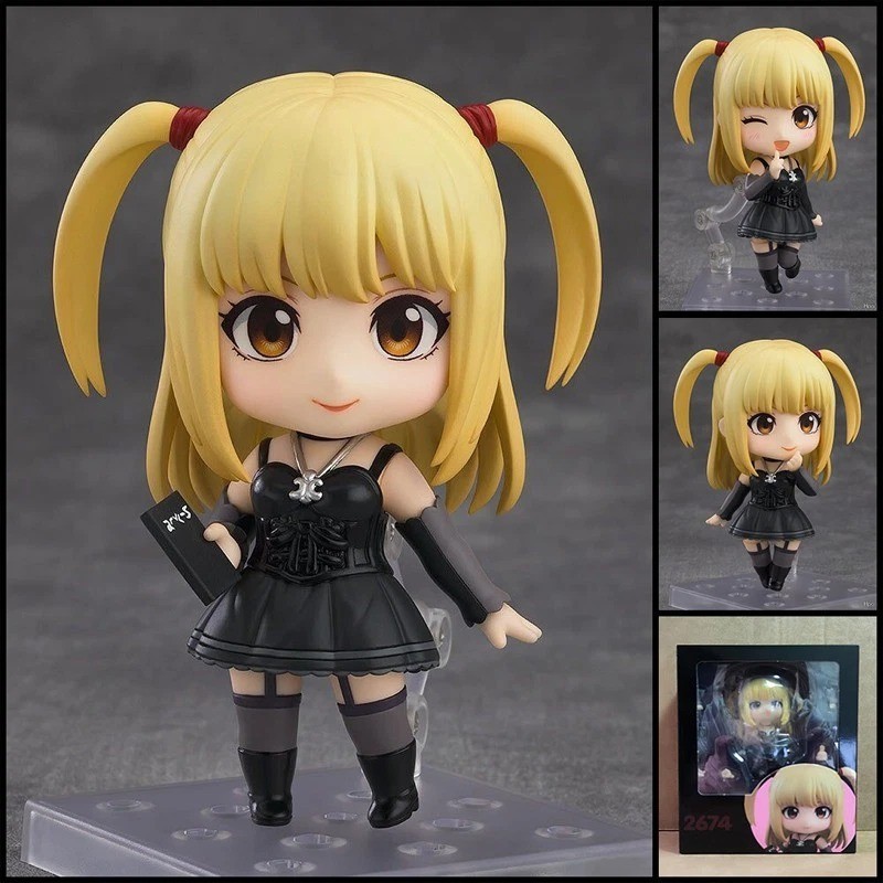 10cm Death Note Action Figure Nendoroid #2674 Misa Amane Ver PVC Model Toy Gift 10cm Death Note Action Figure Nendoroid #2674 Misa Amane Ver PVC Model Toy Gift