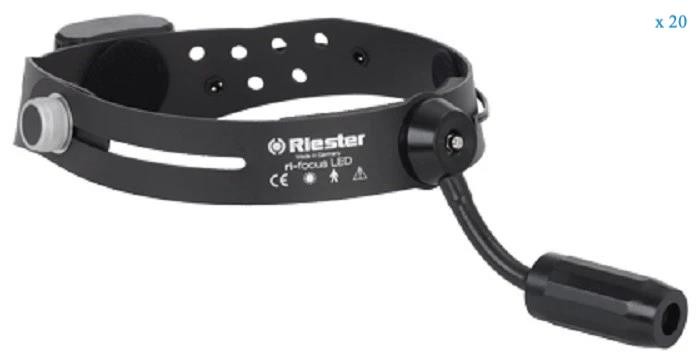 1x NEW Riester 6090 Ri-Focus LED Exam Light Headlamp Surgical Medical Headlight