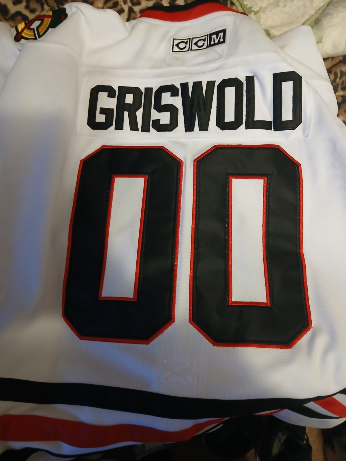 griswold blackhawks jersey 50 made by ccm brand new with tags. griswold blackhawks jersey 50 made by ccm brand new with tags.