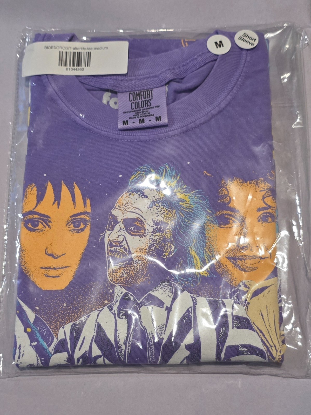Rucking Fotten Beetlejuice It\'s Showtime Afterlife Variant Shirt M /100 NEW