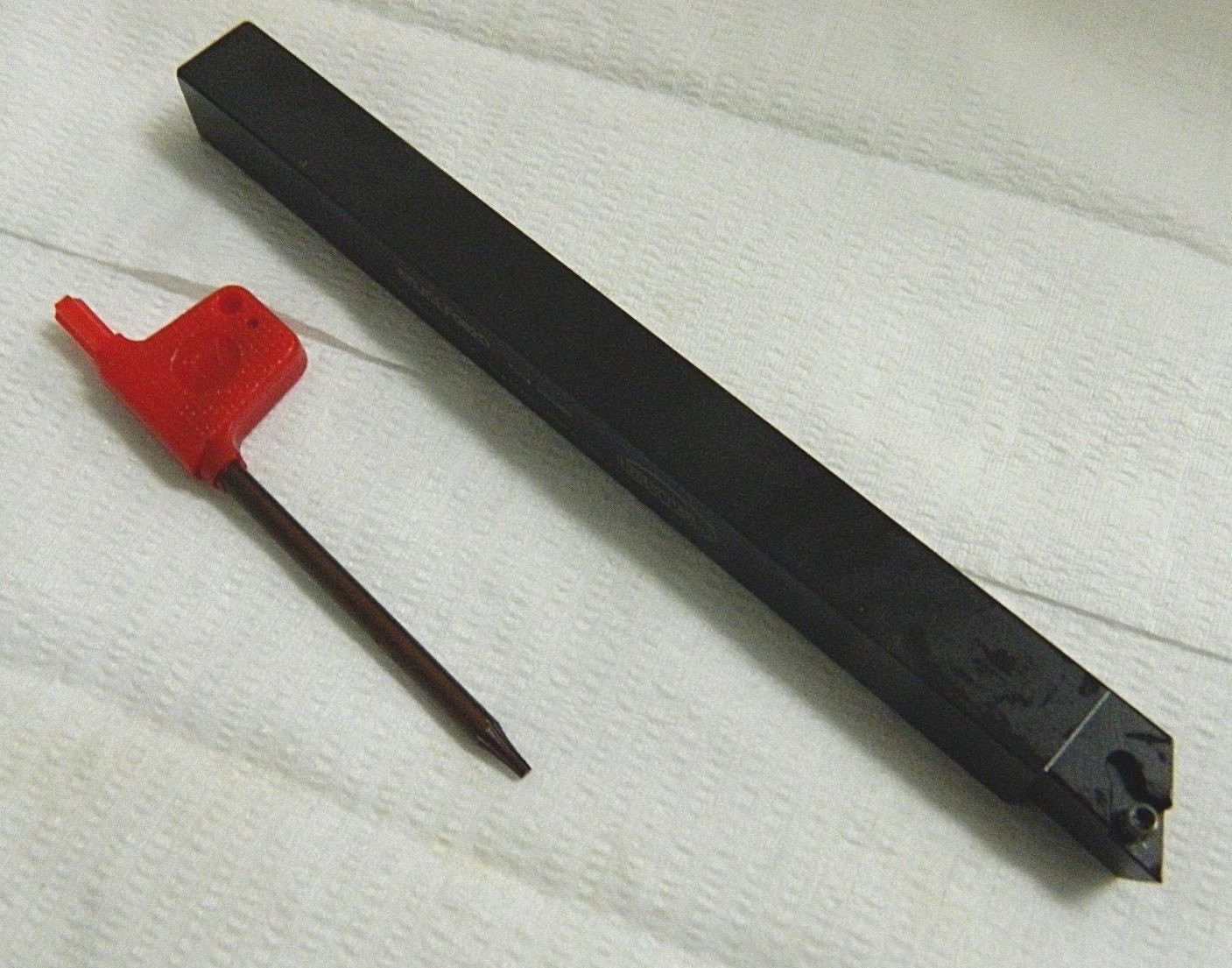 Hertel Positive Rake Indexable Turning Toolholder 1/2\ Hertel Positive Rake Indexable Turning Toolholder 1/2\