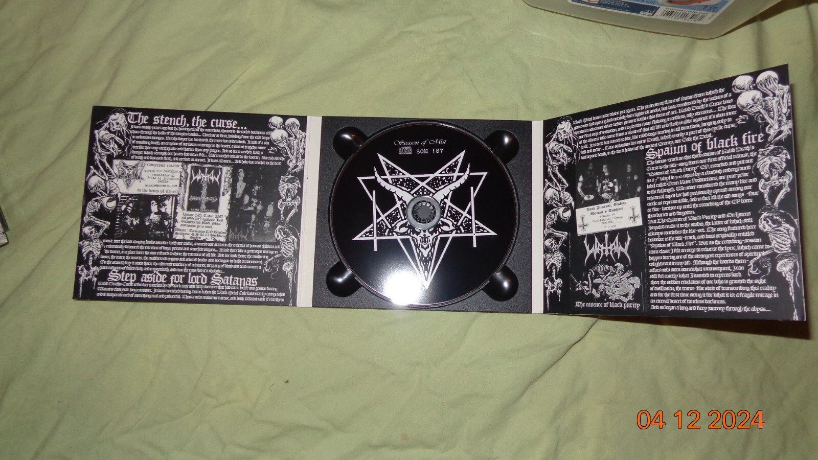 Watain - Rabid Death\'s Curse CD 2008 black metal...Season of Mist Watain - Rabid Death\'s Curse CD 2008 black metal...Season of Mist