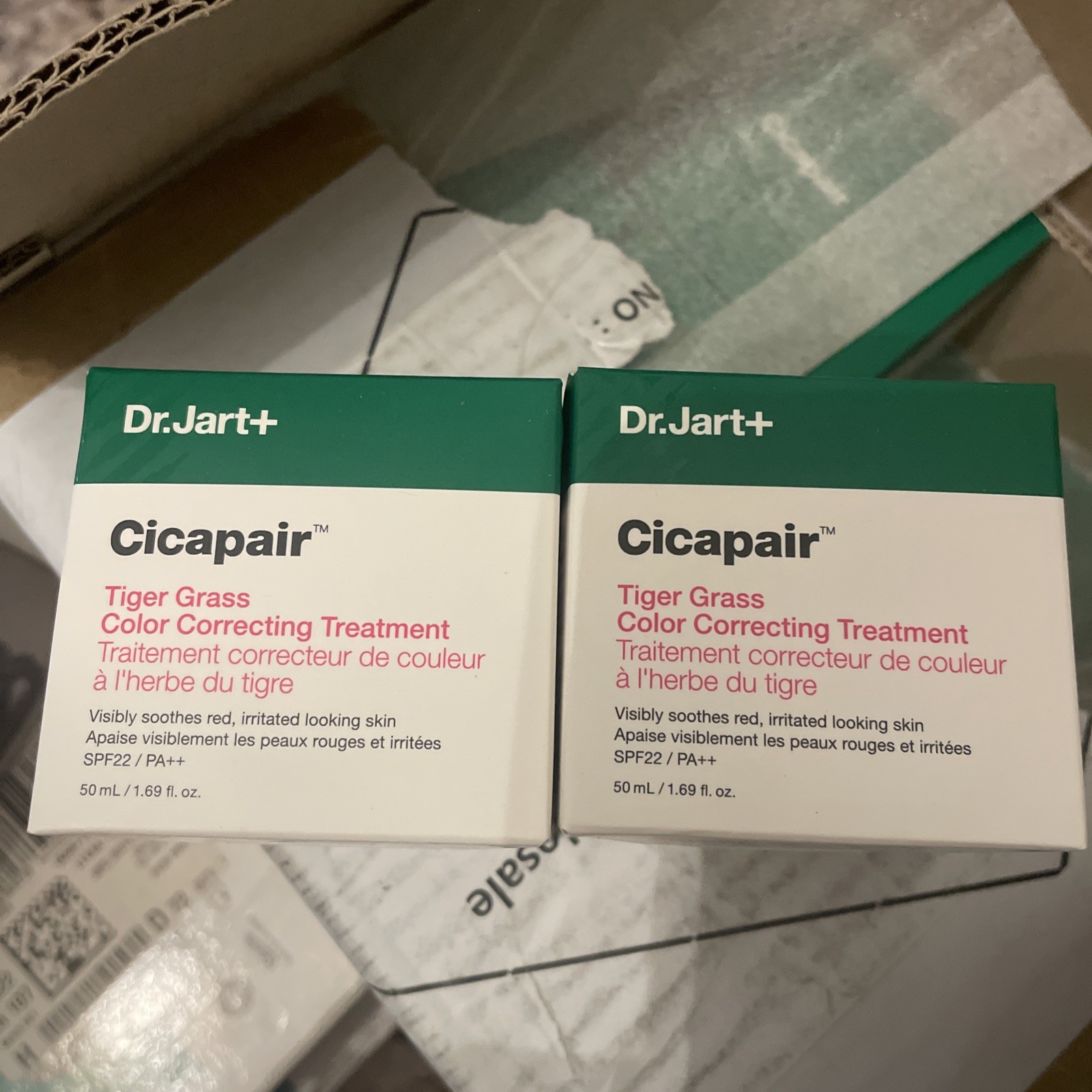 DR. JART+ Cicapair Tiger Grass Color Correcting Treatment | 2 PACK |GENUINE |