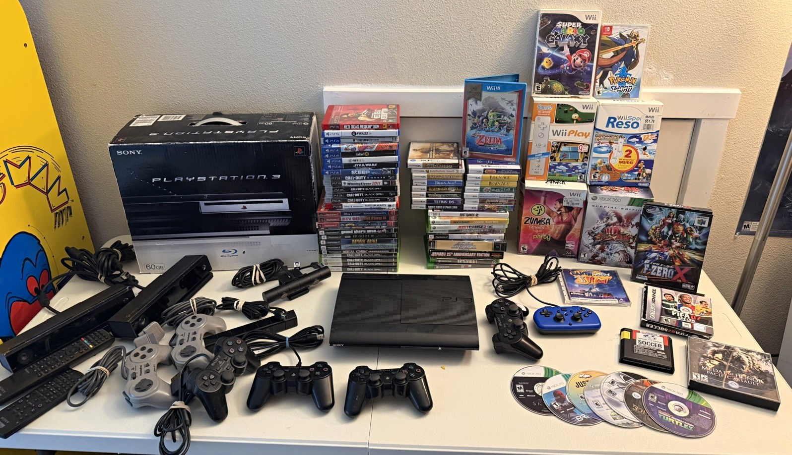 Sony PlayStation 3 Console Mixed Lot w/ PS4, PS5, PS2, PS3 Wii & Xbox 360 Wii U Sony PlayStation 3 Console Mixed Lot w/ PS4, PS5, PS2, PS3 Wii & Xbox 360 Wii U