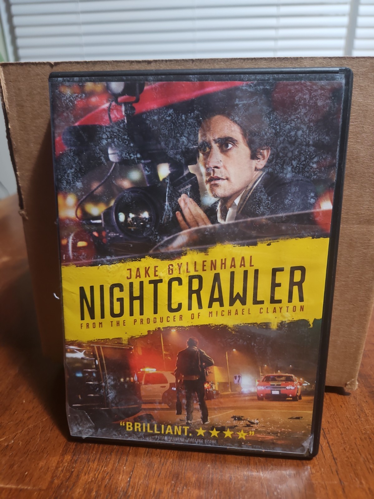 Nightcrawler (DVD, 2014) - Jake Gyllenhaal Thriller Rene Russo Rated R Nightcrawler (DVD, 2014) - Jake Gyllenhaal Thriller Rene Russo Rated R