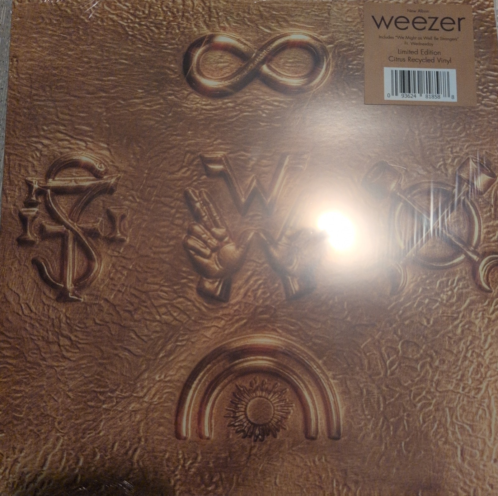 Weezer Artifact WZR.005 Fools Gold Vinyl Signed Insert Weezer Artifact WZR.005 Fools Gold Vinyl Signed Insert