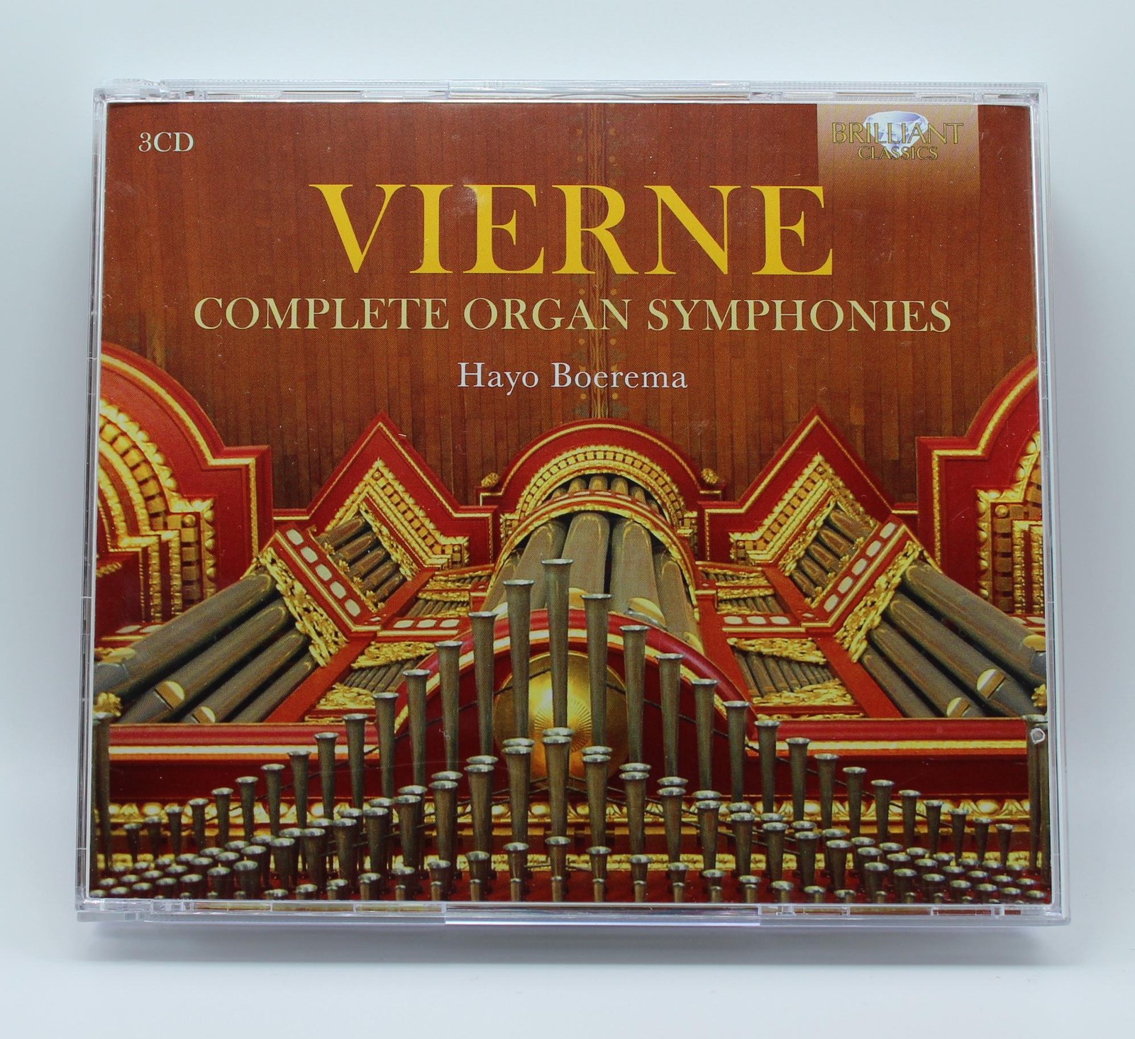 LOUIS VIERNE Complete Organ Symphonies Hayo Boerema 3 CD Box Set Classical CD LOUIS VIERNE Complete Organ Symphonies Hayo Boerema 3 CD Box Set Classical CD