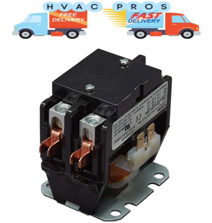 2 pole 40 amp Contactor 24V Coil Protech 425069 HVAC Quality Genuine Part *NEW 2 pole 40 amp Contactor 24V Coil Protech 425069 HVAC Quality Genuine Part *NEW