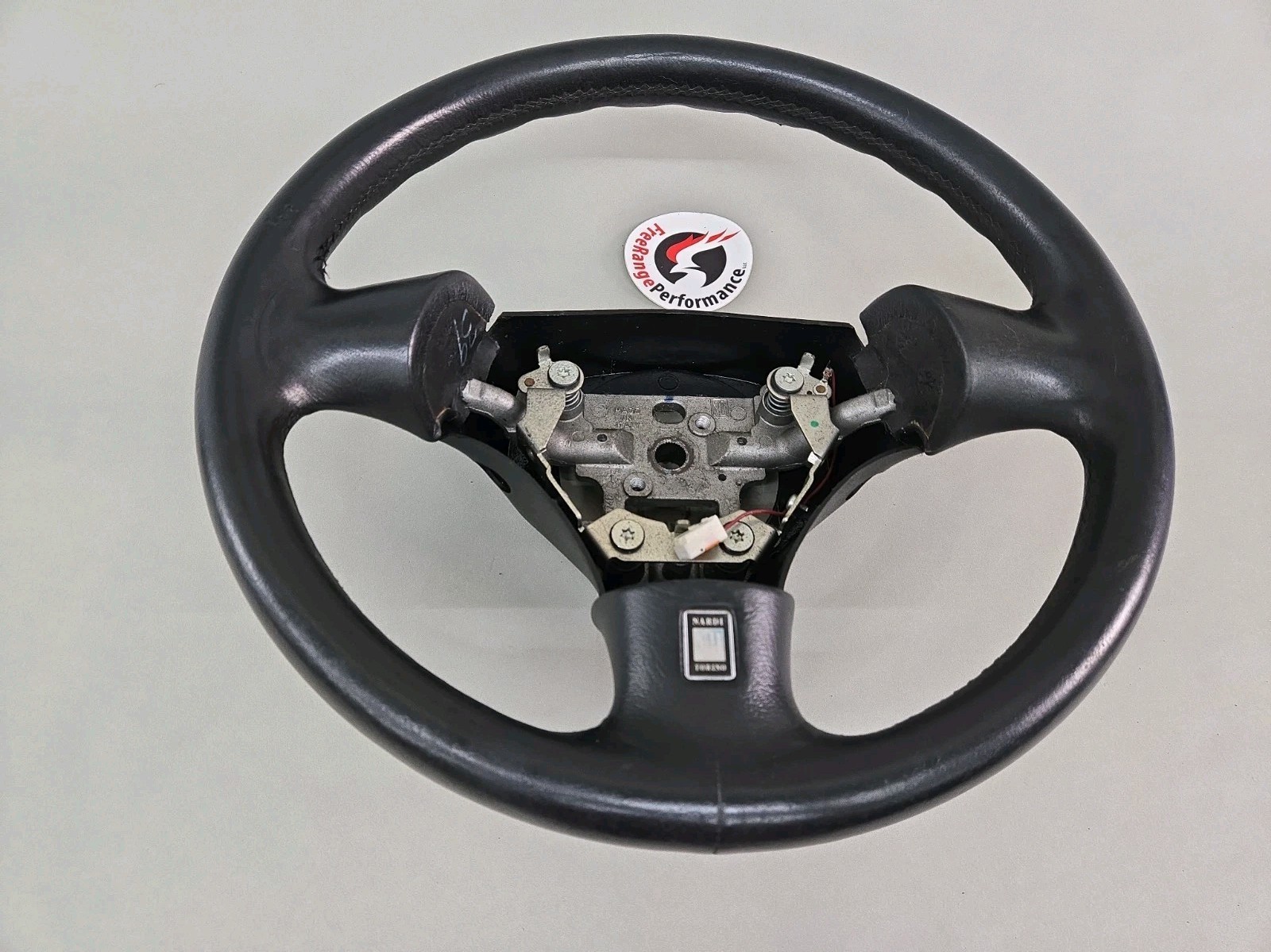 1999-2005 NB Mazda Miata Leather Nardi Torino Leather Steering Wheel Black MX-5 1999-2005 NB Mazda Miata Leather Nardi Torino Leather Steering Wheel Black MX-5