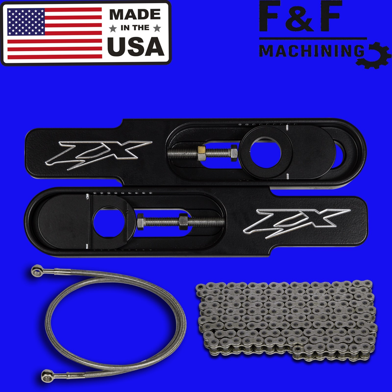 2007-2008 Kawasaki ZX6 -ZX6R swingarm extension kit \ 2007-2008 Kawasaki ZX6 -ZX6R swingarm extension kit \