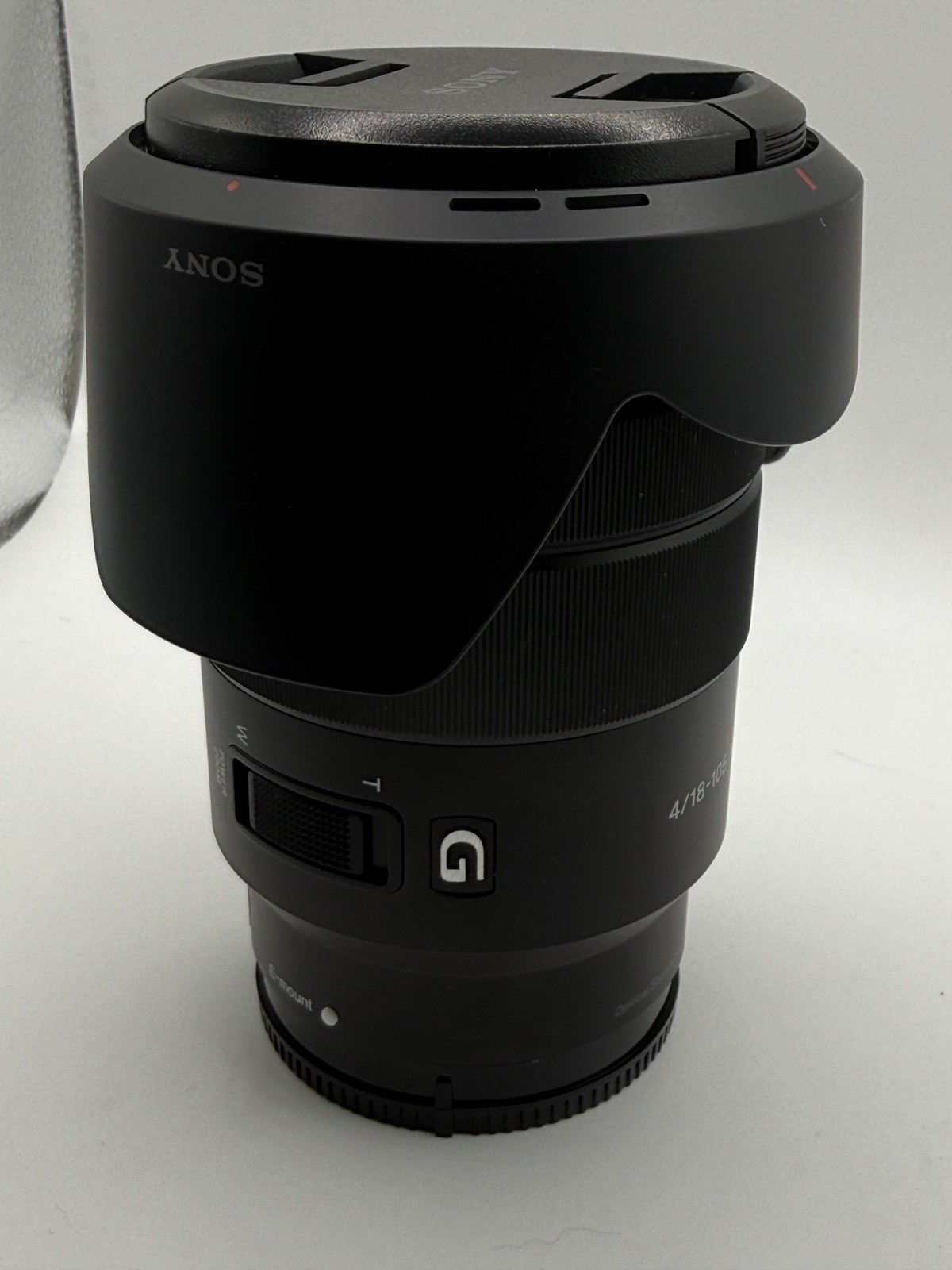 Sony E PZ 18-105mm F4 G OSS SELP18105G E-Mount APS-C Zoom Lens
