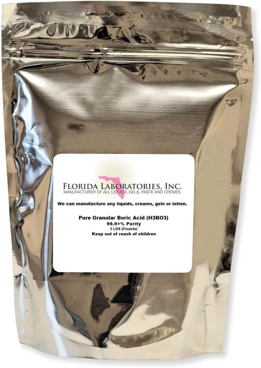 5 LB Boric Acid Granular Powder - Multi-Purpose Household Solution