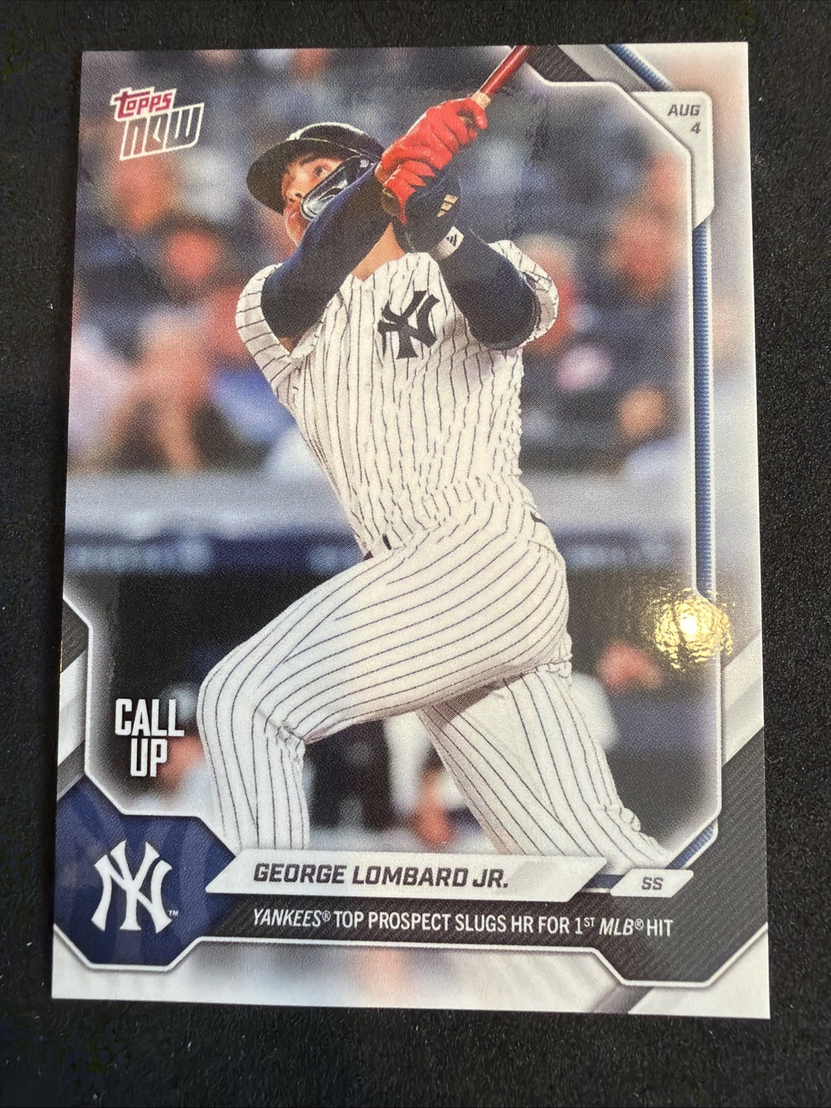 2026 Topps Now CALL UP George Lombard Jr #521 2026 Topps Now CALL UP George Lombard Jr #521