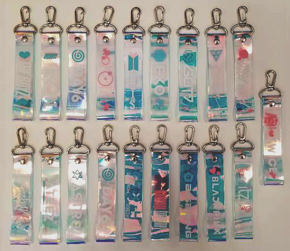 K-POP Hologram Key Strap K-POP Hologram Key Strap