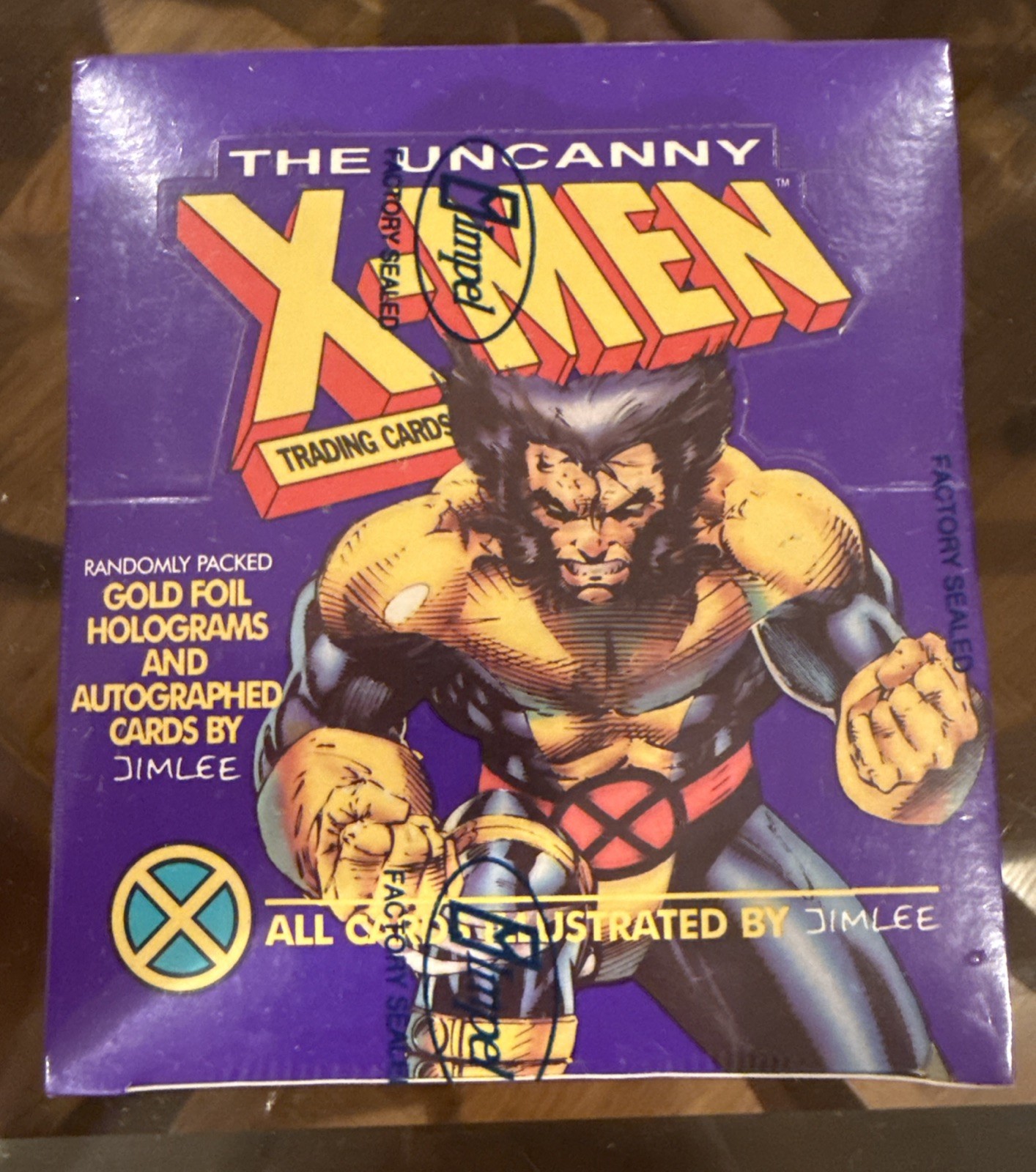 1992 IMPEL THE UNCANNY X-MEN TRADED CARD WAX BOX SEALED 1992 IMPEL THE UNCANNY X-MEN TRADED CARD WAX BOX SEALED