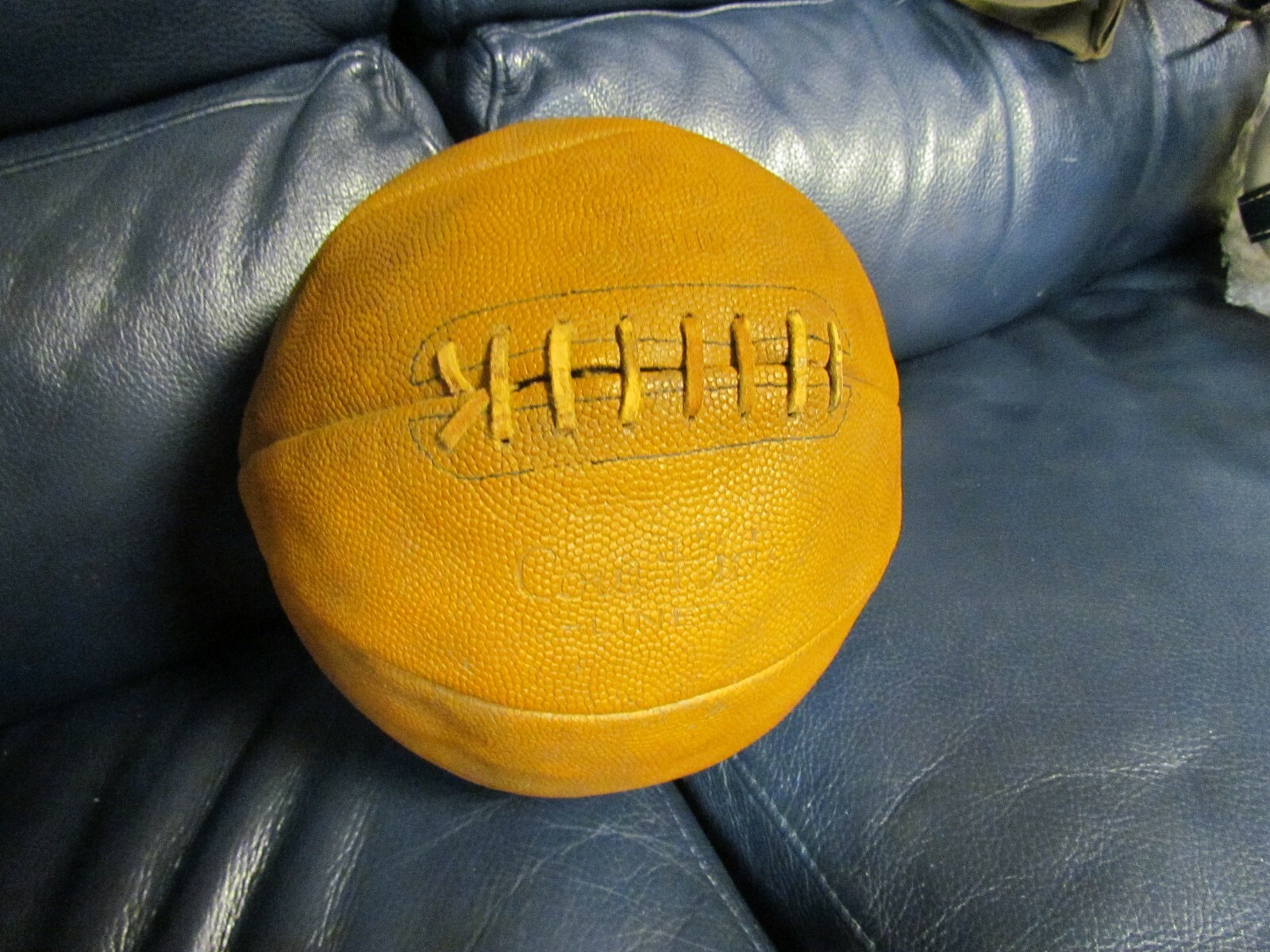 Cira. 1908 - 1910 Vintage J.C. Higgins Basketball Extremely Rare Cira. 1908 - 1910 Vintage J.C. Higgins Basketball Extremely Rare