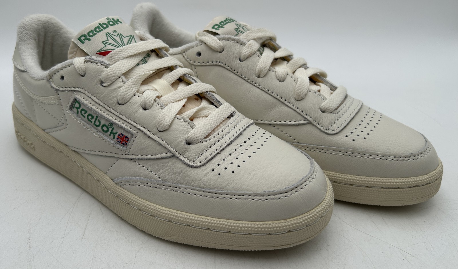 Reebok Club C 85 Vintage Sneakers Chalk, US 7.5 Reebok Club C 85 Vintage Sneakers Chalk, US 7.5
