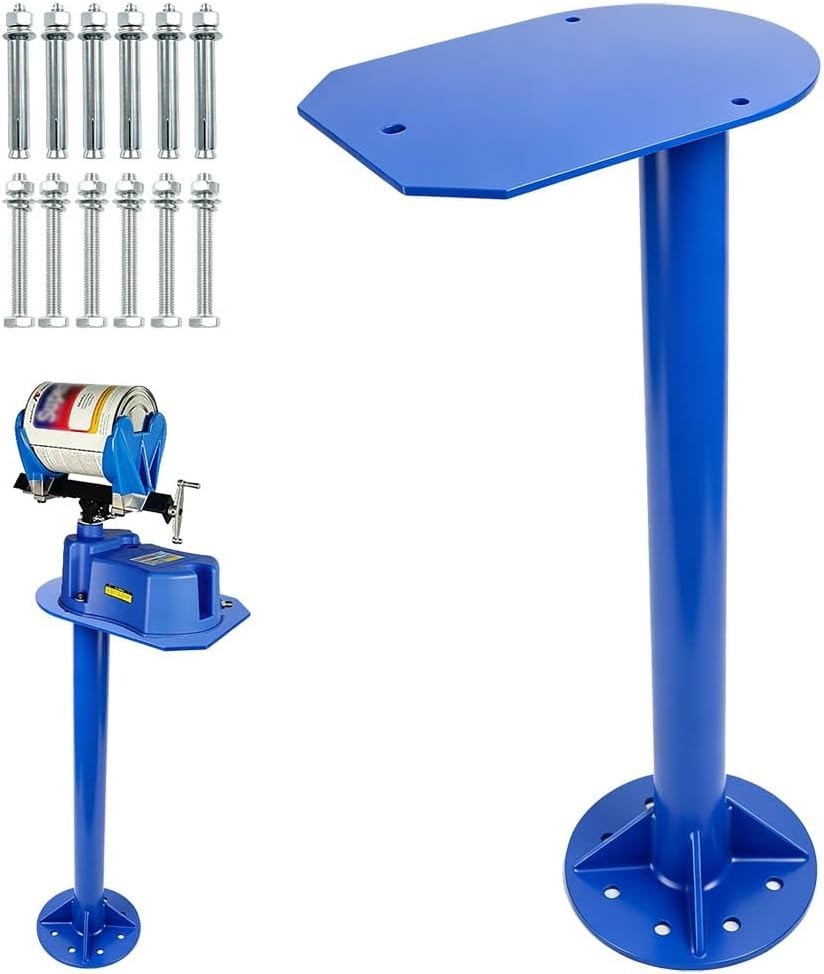 🎨🔧 Air Paint Shaker Stand Holder with Mounting Hardware Pneumatic Paint Mixer