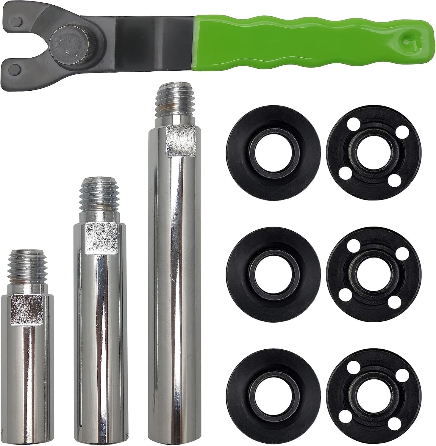 5/8-11 Angle Grinder Extension Shaft Connecting Rod with Grinder Adjustable S...
