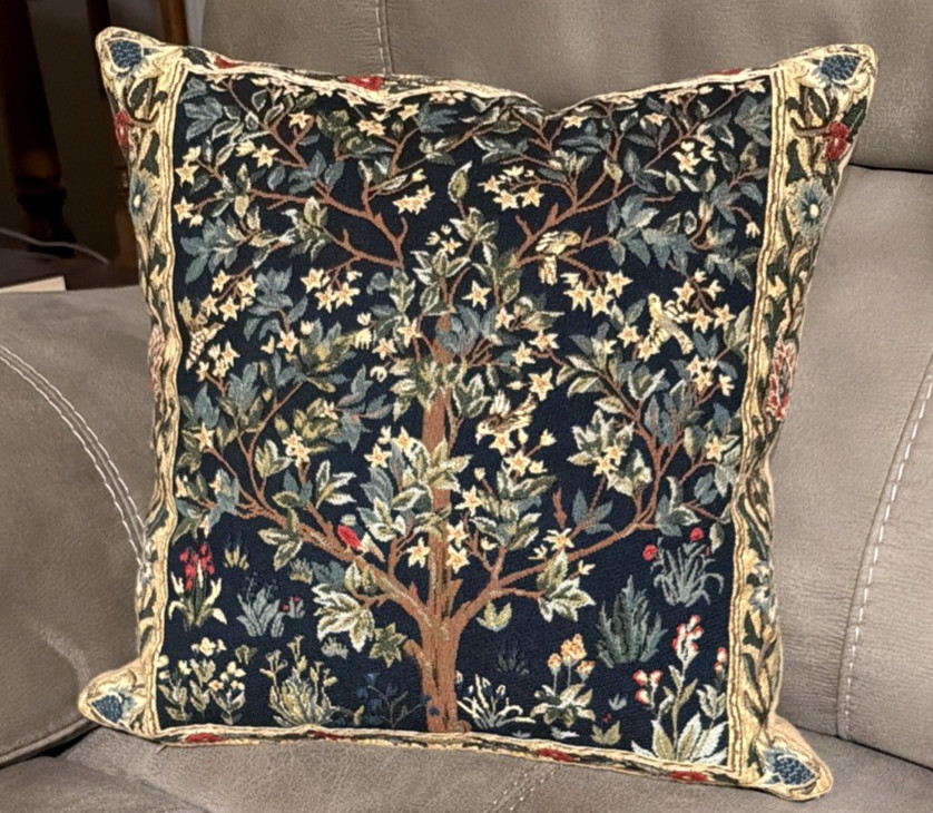Charlotte Home Furnishings Inc Tapestry Tree of Life Pillow Excellent Charlotte Home Furnishings Inc Tapestry Tree of Life Pillow Excellent