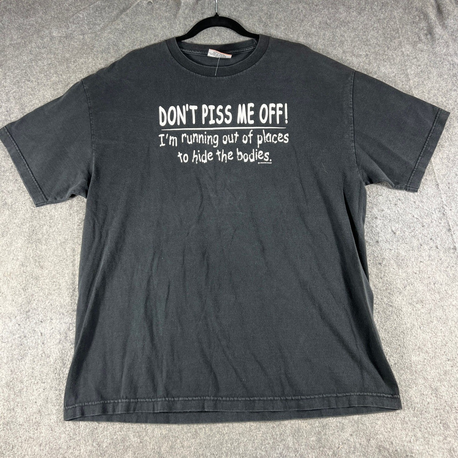 VINTAGE Dont Piss Me Of T Shirt Mens XL Black Novelty Funny Graphic Tee 90s VINTAGE Dont Piss Me Of T Shirt Mens XL Black Novelty Funny Graphic Tee 90s